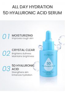 5D Hyaluronic acid hydrating face serum 4 5D Hyaluronic acid hydrating face serum 4