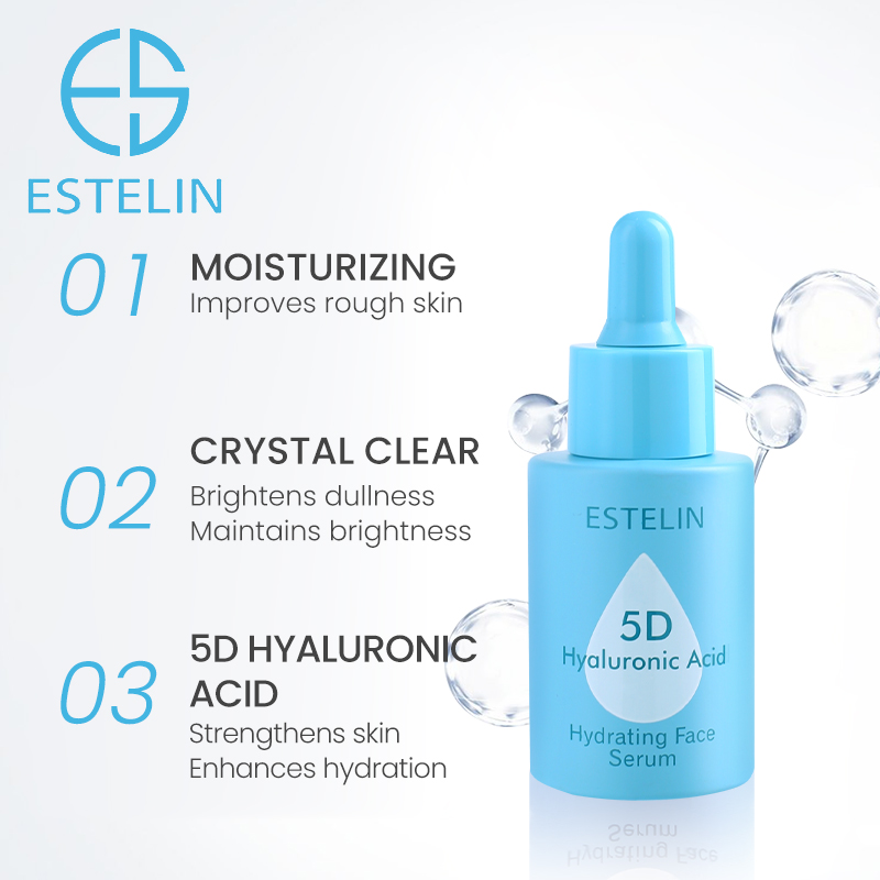 5D Hyaluronic acid hydrating face serum