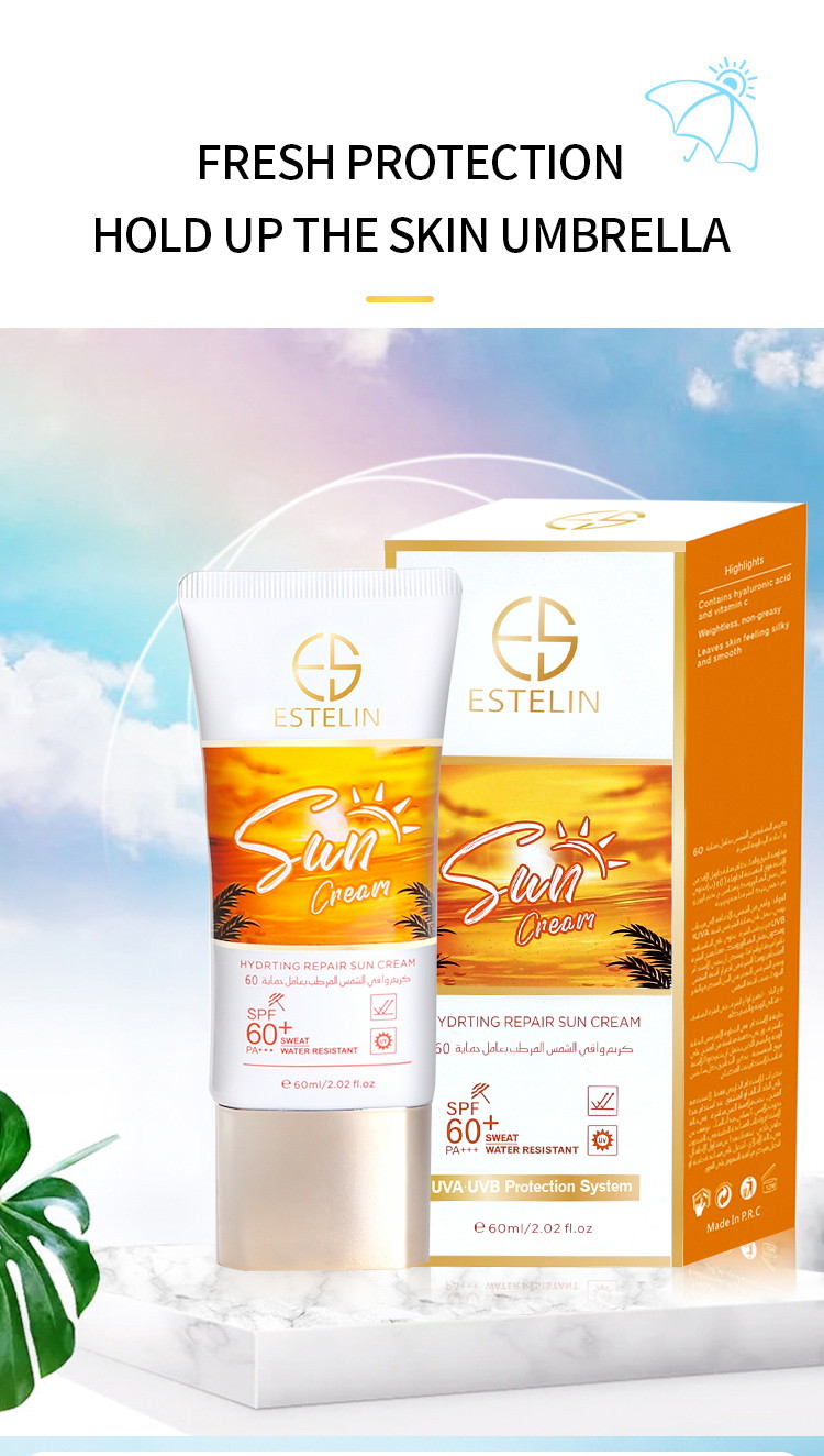 Hydrting repair sun cream SPF 60 6 Hydrting repair sun cream SPF 60 6
