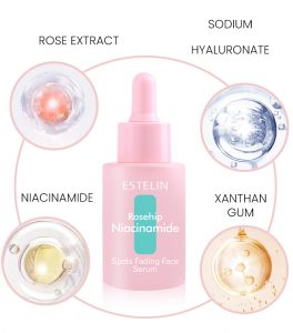 Rosehip& Niacinamide spots fading face serum 6 Rosehip& Niacinamide spots fading face serum 6